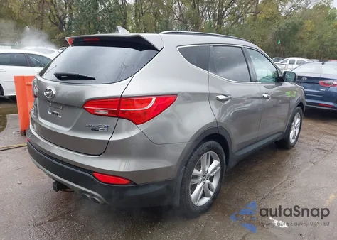 2015 Hyundai Santa Fe Sport 2.0L Turbo from USA, damaged, VIN 5XYZWDLA8FG286488
